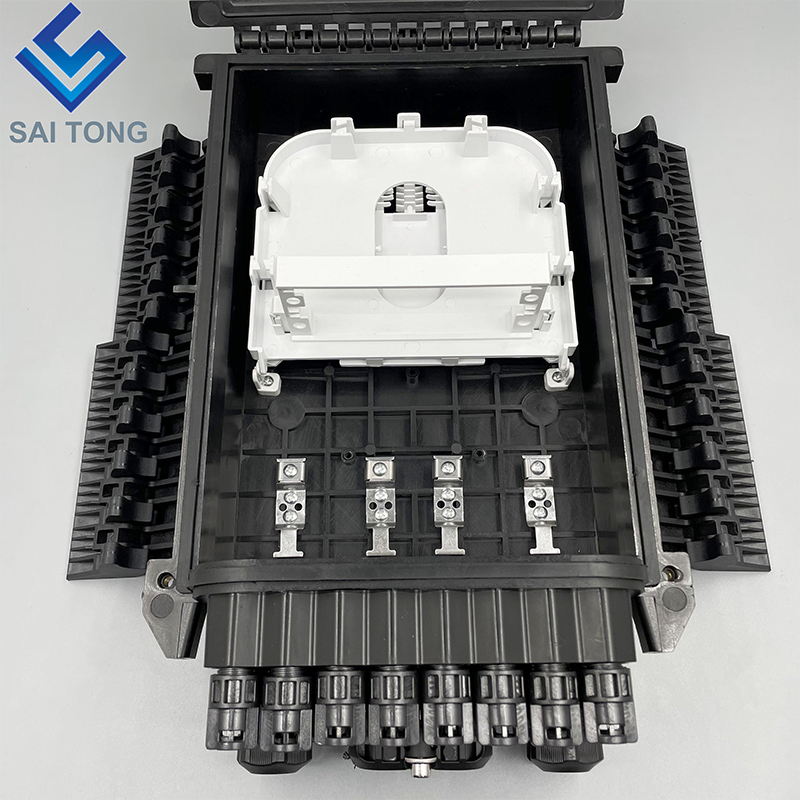 Fechamento de emenda de fibra óptica de 96 núcleos para cabo drop e divisor PLC, preço moderado com divisor LGX PLC 1:16