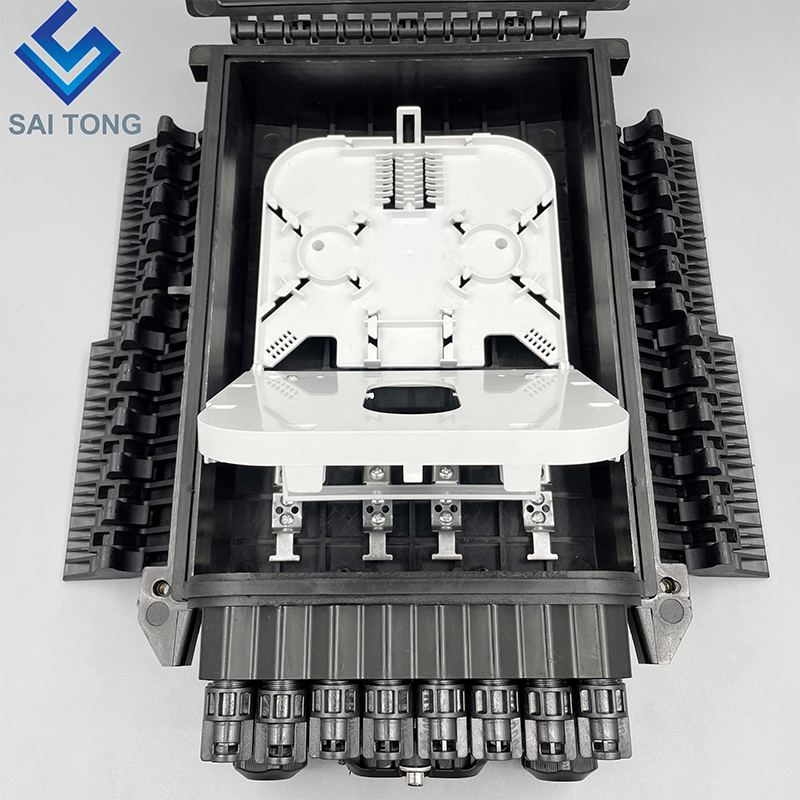 Fechamento de emenda de fibra óptica de 96 núcleos para cabo drop e divisor PLC, preço moderado com divisor LGX PLC 1:16