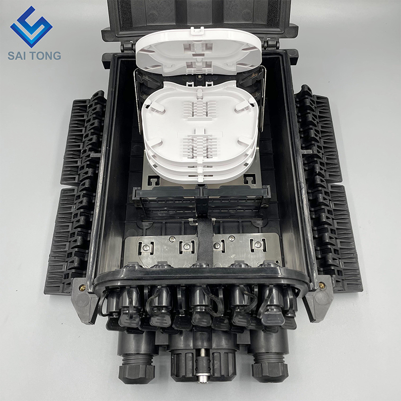 Conector da Huawei 4/16 caixa de distribuição de fibra óptica fechamento de fibra ip68 96 pólo de núcleo ou conectores HW à prova d'água montados na parede