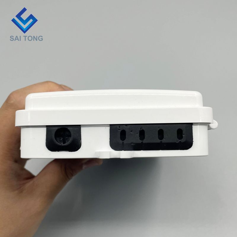 IP65 Fornecimento 1 entrada 4 saídas ST-F311 FTTH Mini 6 núcleos Fibra Óptica Quadro de distribuição Terminação FDB Caixa exterior