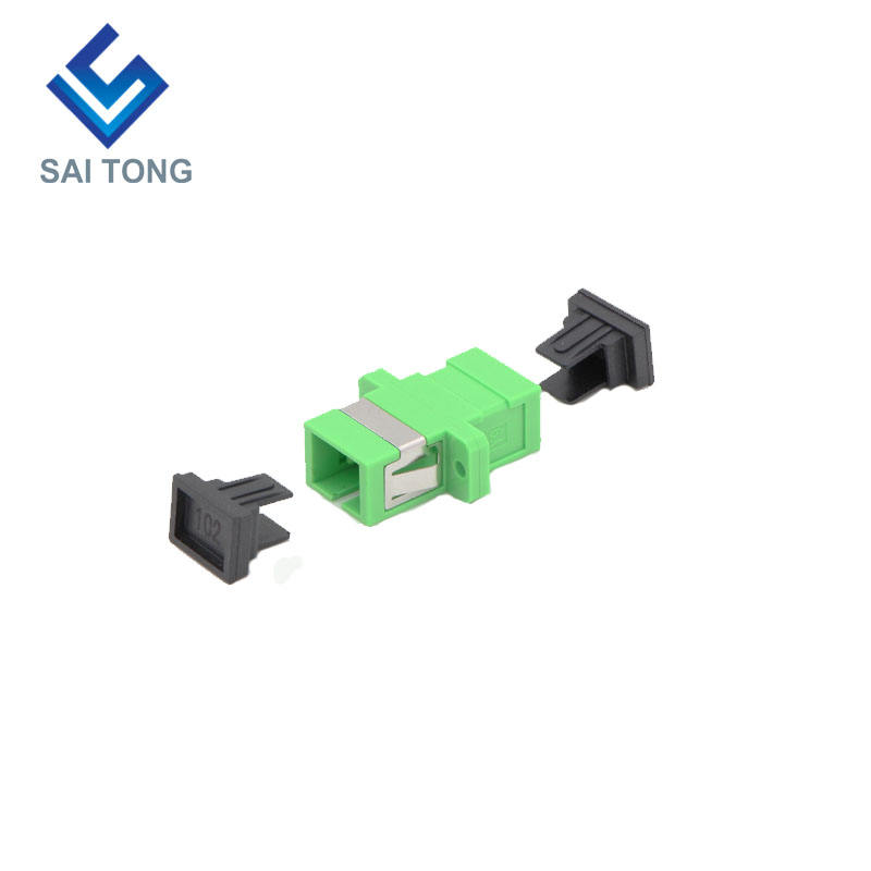 SC-SC APC SM Simplex Conector de Fibra Óptica Preço barato Adaptador de Fibra SC/APC para Teste de Fibra