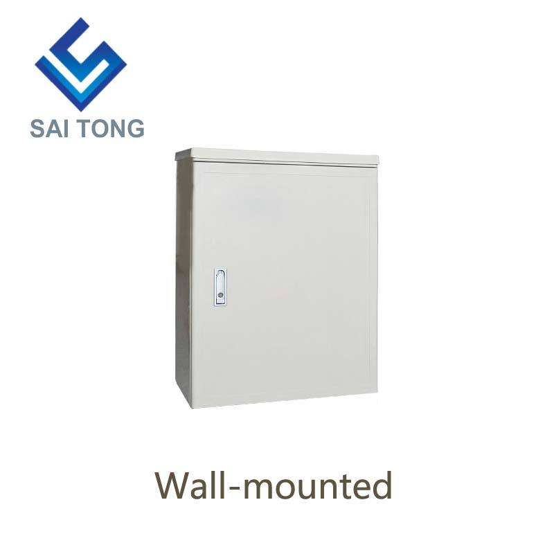 SaiTong FTTH 144 core gabinete de distribuição óptica à prova d' água IP55 144 core gabinete de fibra óptica ODF ODB